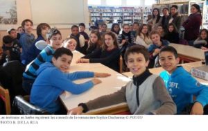 Interventions Jeunesse Collège Sophie Ducharme